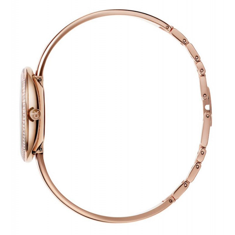 Calvin Klein Seduce Seduction White Dial Two Tone Steel Strap Watch for Women - K4E2NX1T Buy Now By Calvin Klein