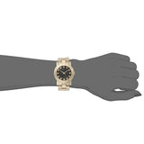 Marc Jacobs Amy Glitz Black Dial Gold Steel Strap Watch for Women - MBM3334 Buy Now By Marc Jacobs
