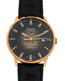 Mido Commander Automatic Black Dial Black Leather Strap Watch For Men - M021.407.36.411.00 Buy Now By Mido