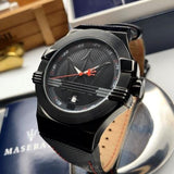 Maserati Potenza 42mm Black Analog Dial Black Strap Watch For Men - R8853108003 Buy Now By Maserati