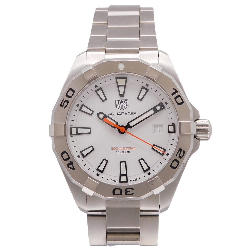 Tag Heuer Aquaracer White Dial Watch for Men - WBD1111.BA0928 Buy Now By Tag Heuer