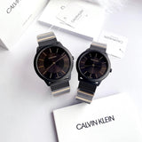 Calvin Klein Minimal Black Dial Black Steel Strap Watch For Men - K3M524Z1 Buy Now By Calvin Klein