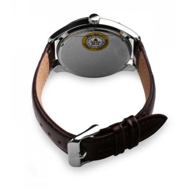 Tommy Hilfiger Oliver Quartz White Dial Brown Leather Strap Watch for Men - 1791304 Buy Now By Tommy Hilfiger