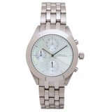Marc Jacobs Peeker Chronograph Silver Dial Silver Steel Strap Watch for Women - MBM3371 Buy Now By Marc Jacobs