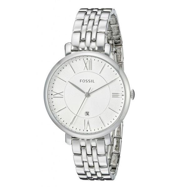 Fossil Jacqueline White Dial Silver Steel Strap Watch for Women - ES3920 Buy Now By Fossil
