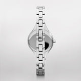 Emporio Armani Classic Quartz Black Dial Silver Steel Strap Watch For Women - AR7328 Buy Now By Emporio Armani