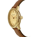 Burberry The Classic Champagne Gold Dial Brown Leather Strap Watch for Women - BU10101 Buy Now By Burberry