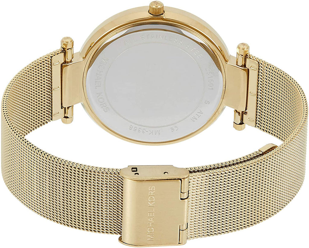 Michael Kors Darci Gold Dial Gold Mesh Bracelet Watch for Women - MK3368 Buy Now By Michael Kors