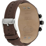 Fossil Coachman Chronograph White Dial Brown Leather Strap Watch for Men - CH2890 Buy Now By Fossil