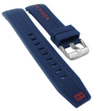 Tommy Hilfiger Nolan Chronograph Blue Dial Blue Rubber Strap Watch for Men - 1791142 Buy Now By Tommy Hilfiger