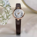 Tissot Bellissima Automatic Silver Dial Brown Leather Strap Watch For Women - T126.207.36.013.00 Buy Now By Tissot