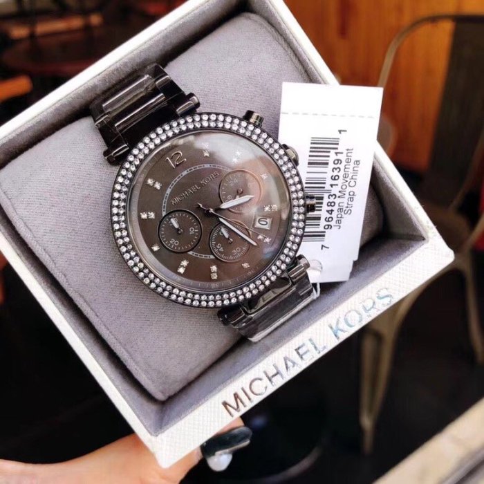 Michael Kors Parker Chronograph Grey Dial Grey Steel Strap Watch For Women - MK6265 Buy Now By Michael Kors