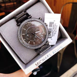 Michael Kors Parker Chronograph Grey Dial Grey Steel Strap Watch For Women - MK6265 Buy Now By Michael Kors