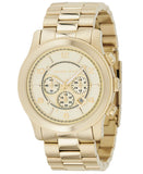Michael Kors Runway Gold Dial Gold Steel Strap Watch for Men - MK8077 Buy Now By Michael Kors