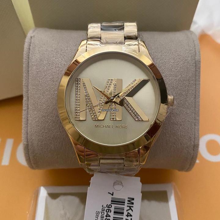 Michael Kors Runway Gold Dial Gold Steel Strap Watch For Women - MK4732 Buy Now By Michael Kors