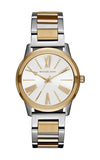Michael Kors Hartman Quartz White Dial Two Tone Steel Strap Watch For Women - MK3521 Buy Now By Michael Kors