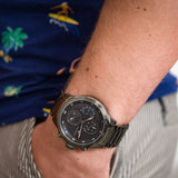 Tommy Hilfiger Trent Chronograph Grey Dial Grey Steel Strap Watch For Men - 1791806 Buy Now By Tommy Hilfiger