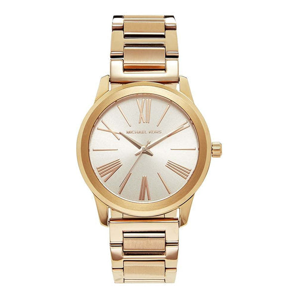 Michael Kors Hartman Rose Gold Dial Rose Gold Steel Strap Watch For Women - MK3491 Buy Now By Michael Kors
