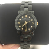 Marc Jacobs Amy Black Dial Black Steel Strap Watch for Women - MBM8595 Buy Now By Marc Jacobs