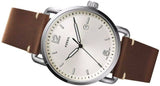 Fossil The Commuter White Dial Brown Leather Strap Watch for Men - FS5275 Buy Now By Fossil