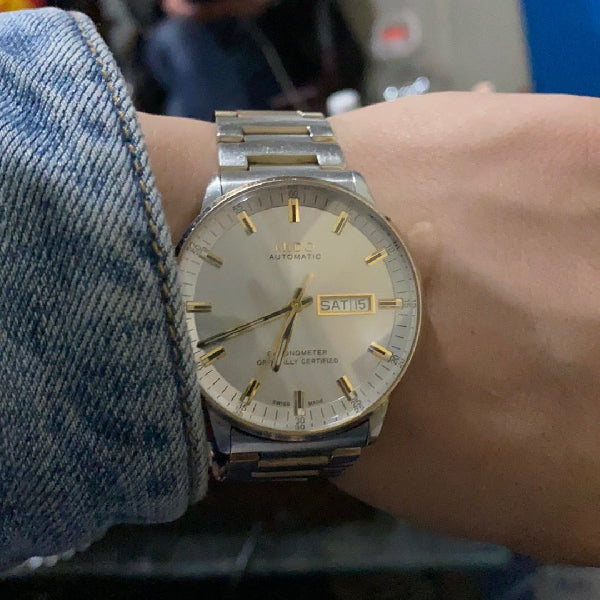 Mido Commander II Automatic Chronometer Silver Dial Two Tone Steel Strap Watch For Men - M021.431.22.071.00 Buy Now By Mido