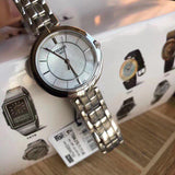 Tissot T Lady Flamingo Mother of Pearl White Dial Silver Steel Strap Watch For Women - T094.210.11.111.00 Buy Now By Tissot