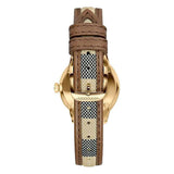 Burberry The Classic Gold Dial Brown Leather Strap Watch for Women - BU10114 Buy Now By Burberry