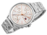 Tommy Hilfiger Carly White Dial Silver Stainless Steel Strap Watch for Women - 1781787 Buy Now By Tommy Hilfiger