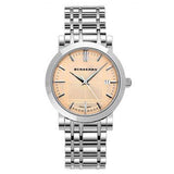 Burberry Heritage Collection Rose Gold Dial Silver Steel Strap Watch for Men - BU1352 Buy Now By Burberry