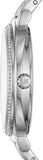 Michael Kors Cinthia White Mother of Pearl Dial Silver Steel Strap Watch for Women for Women - MK3641 Buy Now By Michael Kors