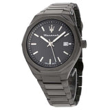 Maserati Stile Quartz Black Dial Black Steel Strap Watch For Men - R8853142001 Buy Now By Maserati