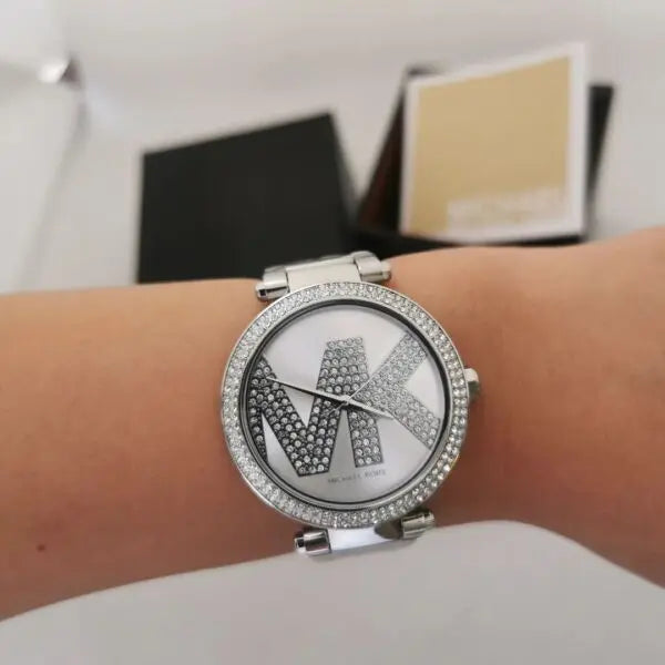 Michael Kors Parker Quartz Silver Dial Silver Steel Strap Watch For Women - MK6658 Buy Now By Michael Kors