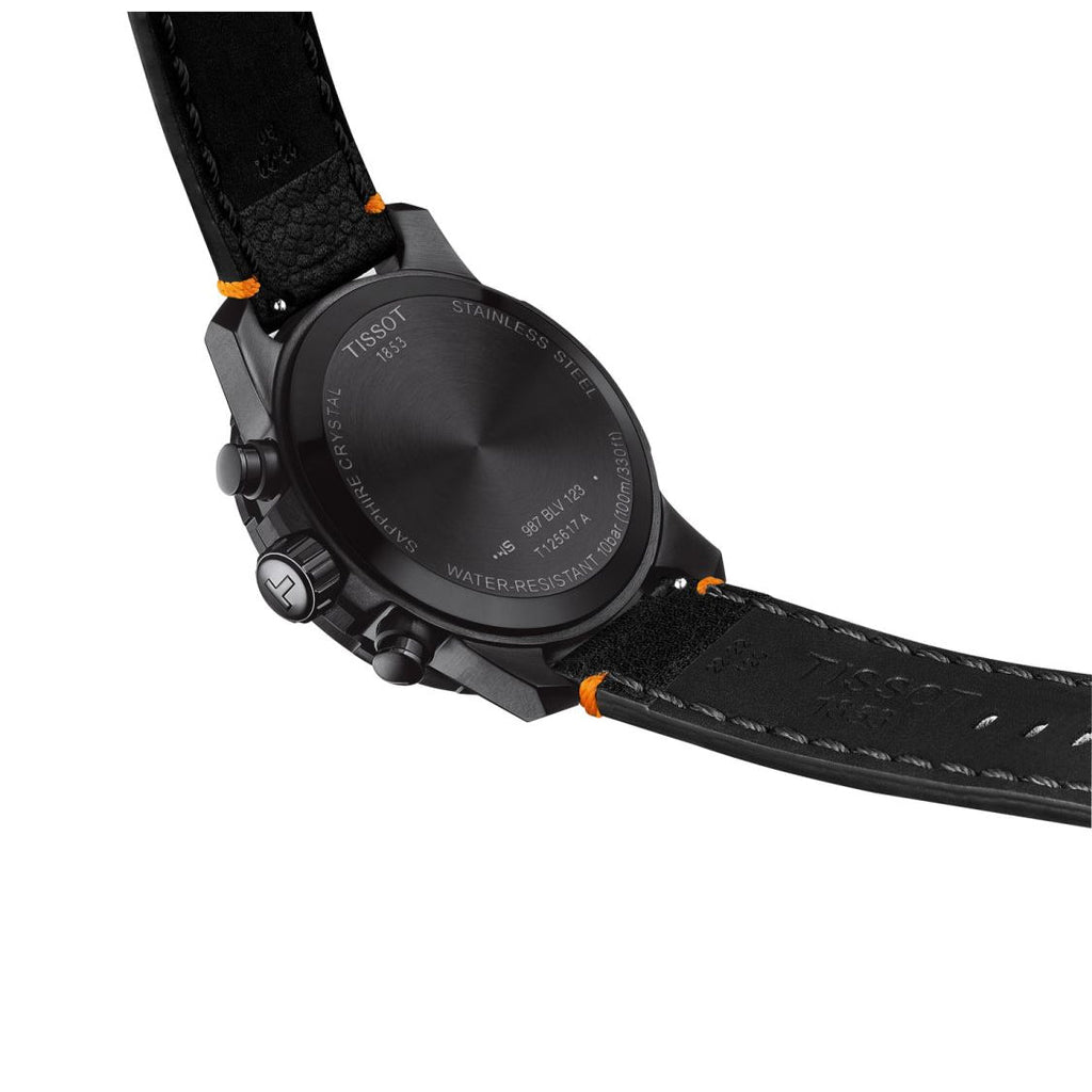 Tissot Supersport Chrono Grey Dial Black Nylon Strap Watch For Men - T125.617.36.081.00 Buy Now By Tissot