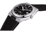 Tissot PRX Powermatic 80 Black Dial Black Rubber Strap Watch for Men - T137.407.17.051.00 Buy Now By Tissot