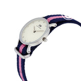 Daniel Wellington Classy Winchester White Dial Two Tone NATO Strap Watch For Women - DW00100073 Buy Now By Daniel Wellington