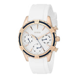 Guess Catalina White Dial White Silicon Strap Watch For Women - W0562L1 Buy Now By Guess
