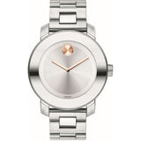 Movado Bold Silver Dial Silver Steel Strap Watch For Women - 3600084 Buy Now By Movado