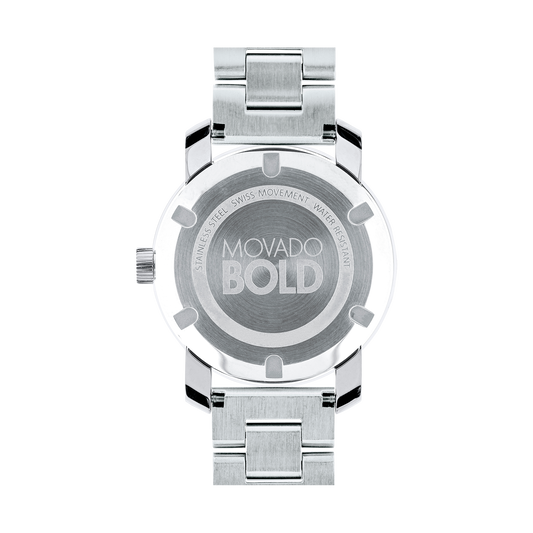 Movado Bold Silver Dial Silver Steel Strap Watch For Women - 3600084 Buy Now By Movado