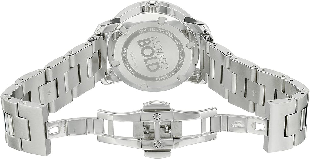 Movado Bold Diamonds Silver Dial Silver Steel Strap Watch for Women - 3600149 Buy Now By Movado