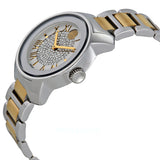 Movado Bold Silver Dial Two Tone Steel Strap Watch For Women - 3600256 Buy Now By Movado