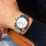 Movado Bold Silver Dial Silver Mesh Bracelet Watch For Men - 3600260 Buy Now By Movado