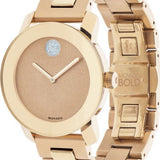Movado Bold Rose Gold Dial Rose Gold Steel Strap Watch For Women - 3600335 Buy Now By Movado