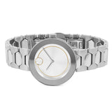 Movado Bold Silver Dial Silver Steel Strap Watch For Women - 3600381 Buy Now By Movado