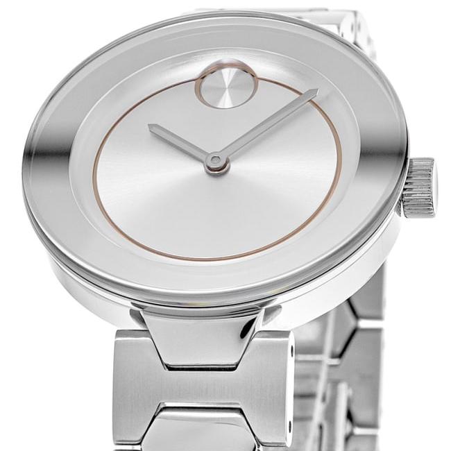 Movado Bold Silver Dial Silver Steel Strap Watch For Women - 3600381 Buy Now By Movado