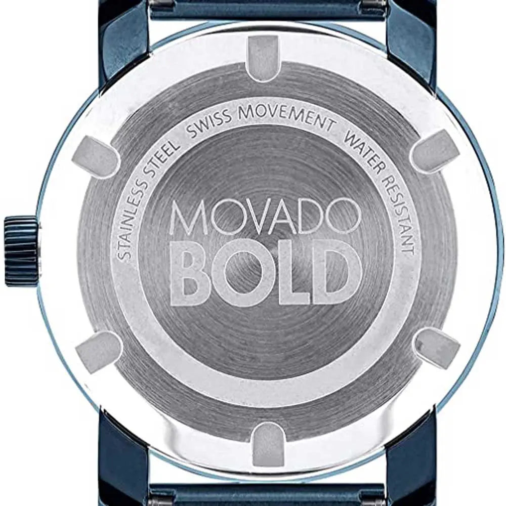 Movado Bold Blue Dial Blue Steel Strap Watch For Women - 3600388 Buy Now By Movado