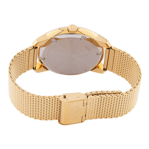 Movado Bold Diamonds Gold Dial Gold Mesh Bracelet Watch For Men - 3600460 Buy Now By Movado
