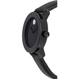Movado Bold Black Dial Black Leather Strap Watch for Women - 3600483 Buy Now By Movado