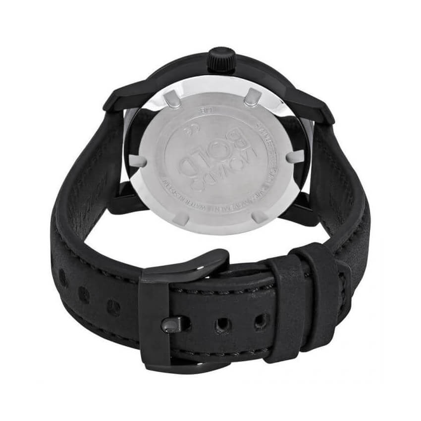 Movado Bold Black Dial Black Leather Strap Watch for Women - 3600483 Buy Now By Movado