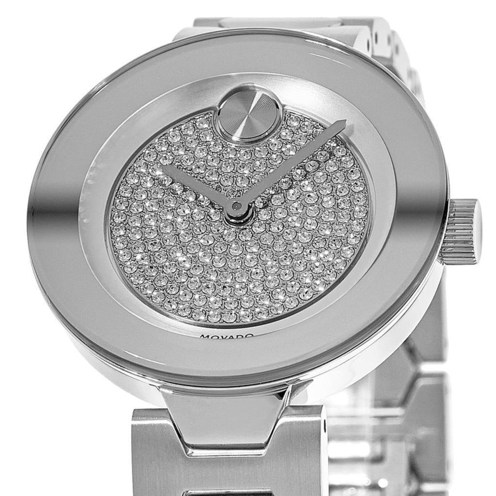 Movado Bold Silver Dial Silver Steel Strap Watch For Women - 3600567 Buy Now By Movado