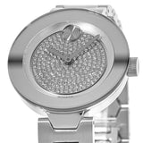 Movado Bold Silver Dial Silver Steel Strap Watch For Women - 3600567 Buy Now By Movado